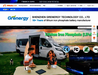 grenergycn.en.alibaba.com screenshot