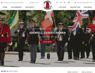 grenfell.ca screenshot