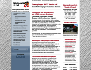 grenzgaenger.com screenshot