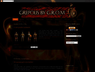 grepolis-pro.blogspot.fr screenshot