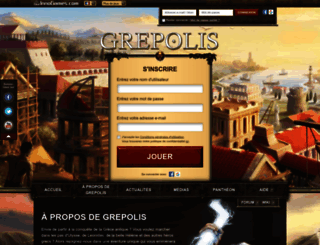 grepolis.fr screenshot