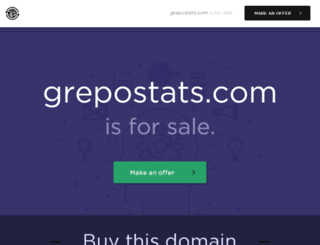 grepostats.com screenshot