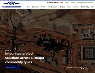 gres.com.au screenshot