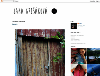 gresakova.blogspot.cz screenshot