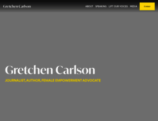 gretchencarlson.com screenshot