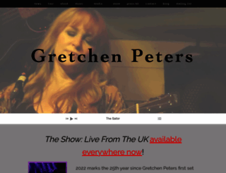 gretchenpeters.com screenshot