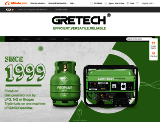 gretechpower.en.alibaba.com screenshot