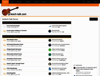 gretsch-talk.com screenshot