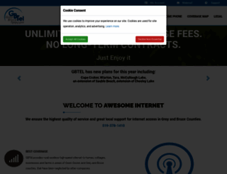 greybrucetelecom.com screenshot