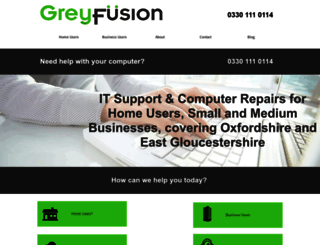 greyfusion.co.uk screenshot