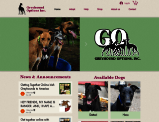 greyhoundoptions.org screenshot