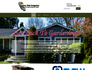 greyhubirrigation.com screenshot