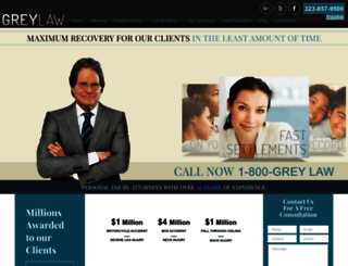 greylaw.com screenshot