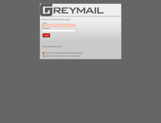 greymail.fairpoint.net screenshot