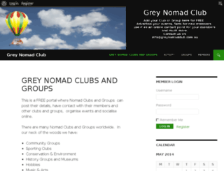 greynomadclub.com.au screenshot
