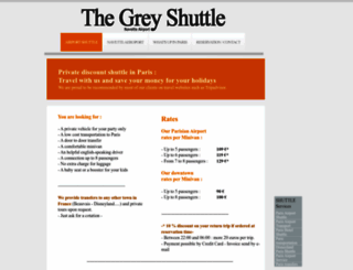 greyshuttle.com screenshot