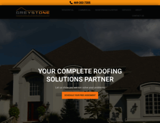 greystone-roofing.com screenshot