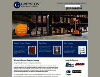 greystoneequipment.com screenshot