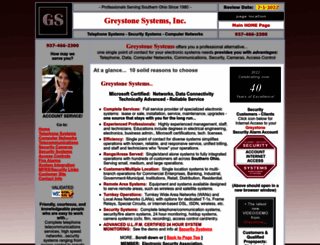 greystonesystemsinc.com screenshot