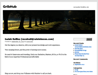 gribhub.com screenshot