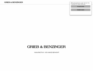 grieb-benzinger.com screenshot