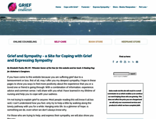 griefandsympathy.com screenshot