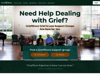 griefshare.org screenshot