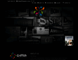griffithgraphics.com.au screenshot