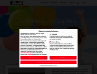 griffiths-consulting.de screenshot