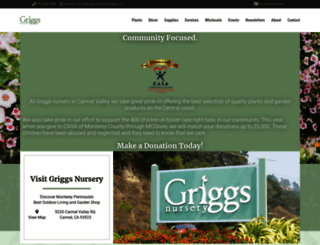 griggsnursery.com screenshot