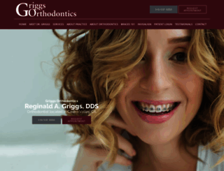 griggsorthodontics.com screenshot