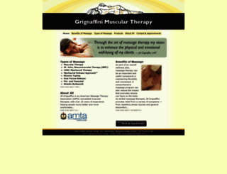 grignaffinimusculartherapy.com screenshot