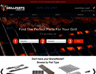 grillpartssearch.com screenshot