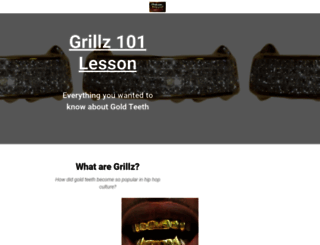 grillz.strikingly.com screenshot