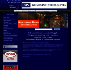 grimesindustrialsupply.com screenshot