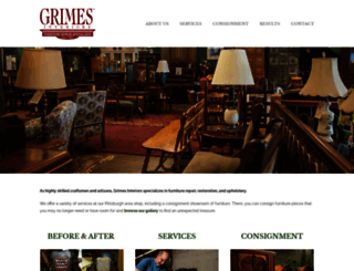 grimesinteriors.com screenshot