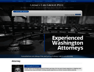 grimeslawgroup.com screenshot