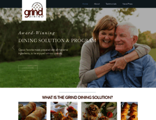 grinddining.com screenshot