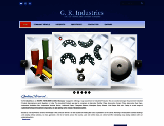 grindustries.co.in screenshot