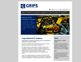 grips-solutions.com screenshot