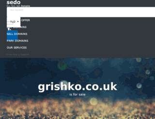 grishko.co.uk screenshot