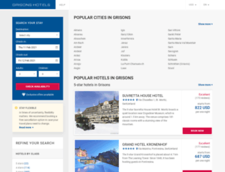 grisonshotelsweb.com screenshot