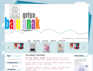 griyabajuanak.com screenshot