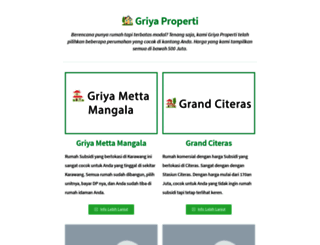 griyaproperti.com screenshot