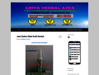 griyasehatazka.wordpress.com screenshot