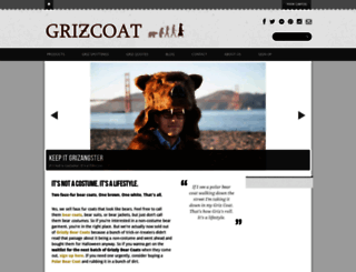 grizcoat.com screenshot
