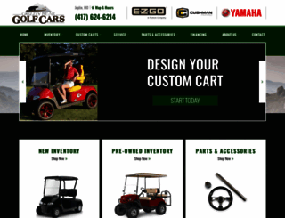 grizzlybeargolfcars.com screenshot