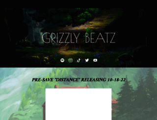 grizzlysbeatz.com screenshot