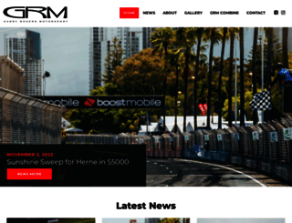grmotorsport.com.au screenshot