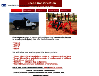 groceconstruction.com screenshot